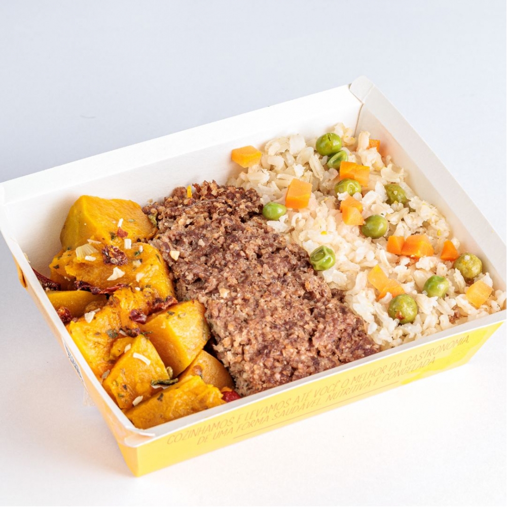 SCOTT | QUIBE ASSADO / ARROZ Á GREGA / ABÓBORA