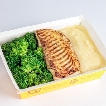 BURPEE | SAINT PETER GRELHADO / PURÊ DE BATATA / BRÓCOLIS