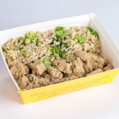 CURRY | FRANGO AO MOLHO CURRY / ARROZ INTEGRAL COM BRÓCOLIS