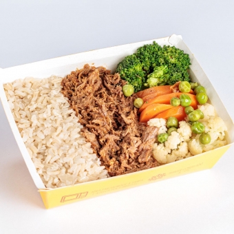 SQUAT | PATINHO DESFIADO / ARROZ INTEGRAL/ MIX DE LEGUMES Á VAPOR