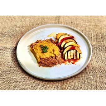 ESCONDIDINHO DE ABÓBORA COM PATINHO / RATATOUILLE