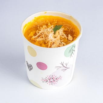 SOPA DE ABÓBORA COM FRANGO